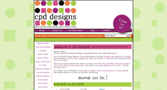 Desktop Screenshot of cpddesigns.com